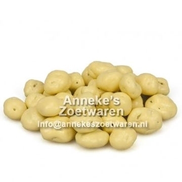 Chocolade Jumbo Rozijnen, wit per 250 gram Chocolade Jumbo Rozijnen, wit per 250 gram