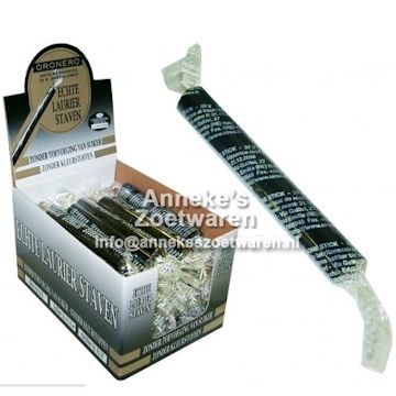 Laurierdropstaaf 32 gram Sirea per stuk Laurierdropstaaf 32 gram Sirea per stuk