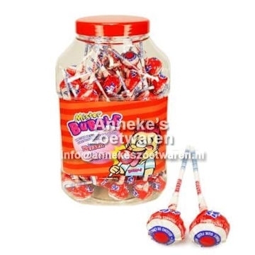 Mister Bubble Knots, Cherry ( kersen ) per stuk Mister Bubble Knots, Cherry ( kersen ) per stuk
