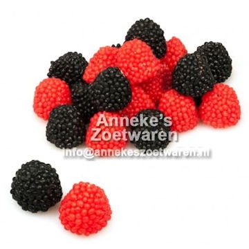 Haribo, Frambozen en Bramen per 100 gram Haribo, Frambozen en Bramen per 100 gram
