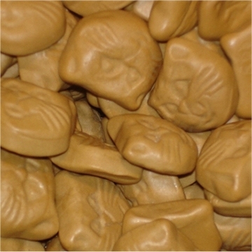 Katte Koppen, salmiak drop per 100 gram Katte Koppen, salmiak drop per 100 gram