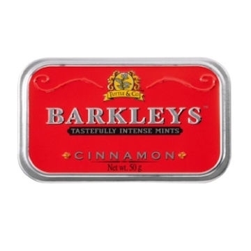 Barkleys Tin, Cinnamon (Kaneel) 50gr per doosje Barkleys Tin, Cinnamon (Kaneel) 50gr per doosje