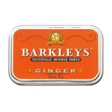 Barkleys Tin, Ginger (Gember) 50gr per doosje Barkleys Tin, Ginger (Gember) 50gr per doosje