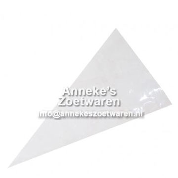 Puntzak b PP 18 x 37 250gr blanco per stuk Puntzak b PP 18 x 37 250gr blanco per stuk