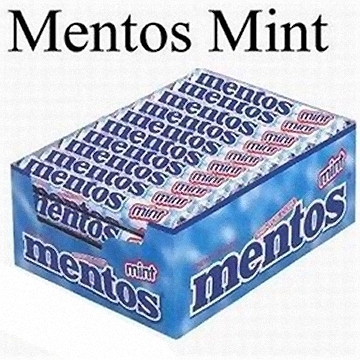 Mentos, Mint per rol Mentos, Mint per rol