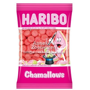 Haribo, Aarbei-bolspek per stuk Haribo, Aarbei-bolspek per stuk