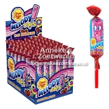 Chupa Chups, Fluitlolly, Melodypop per stuk Chupa Chups, Fluitlolly, Melodypop per stuk