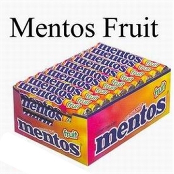 Mentos, Fruit per rol Mentos, Fruit per rol