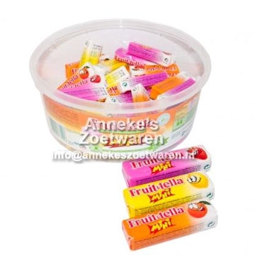 Fruit-tella mini per stuk Fruit-tella mini per stuk