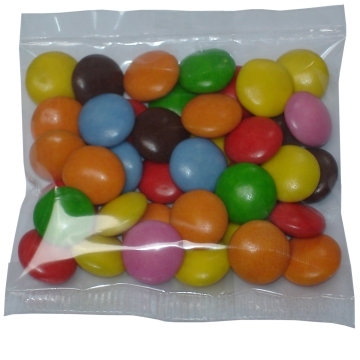 Zakje Chocolade dragee's per zakje Zakje Chocolade dragee's per zakje